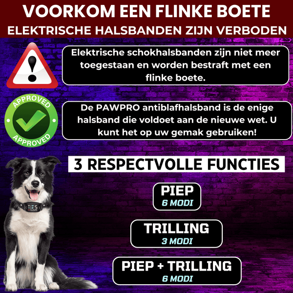 PAWPRO Anti-blafband